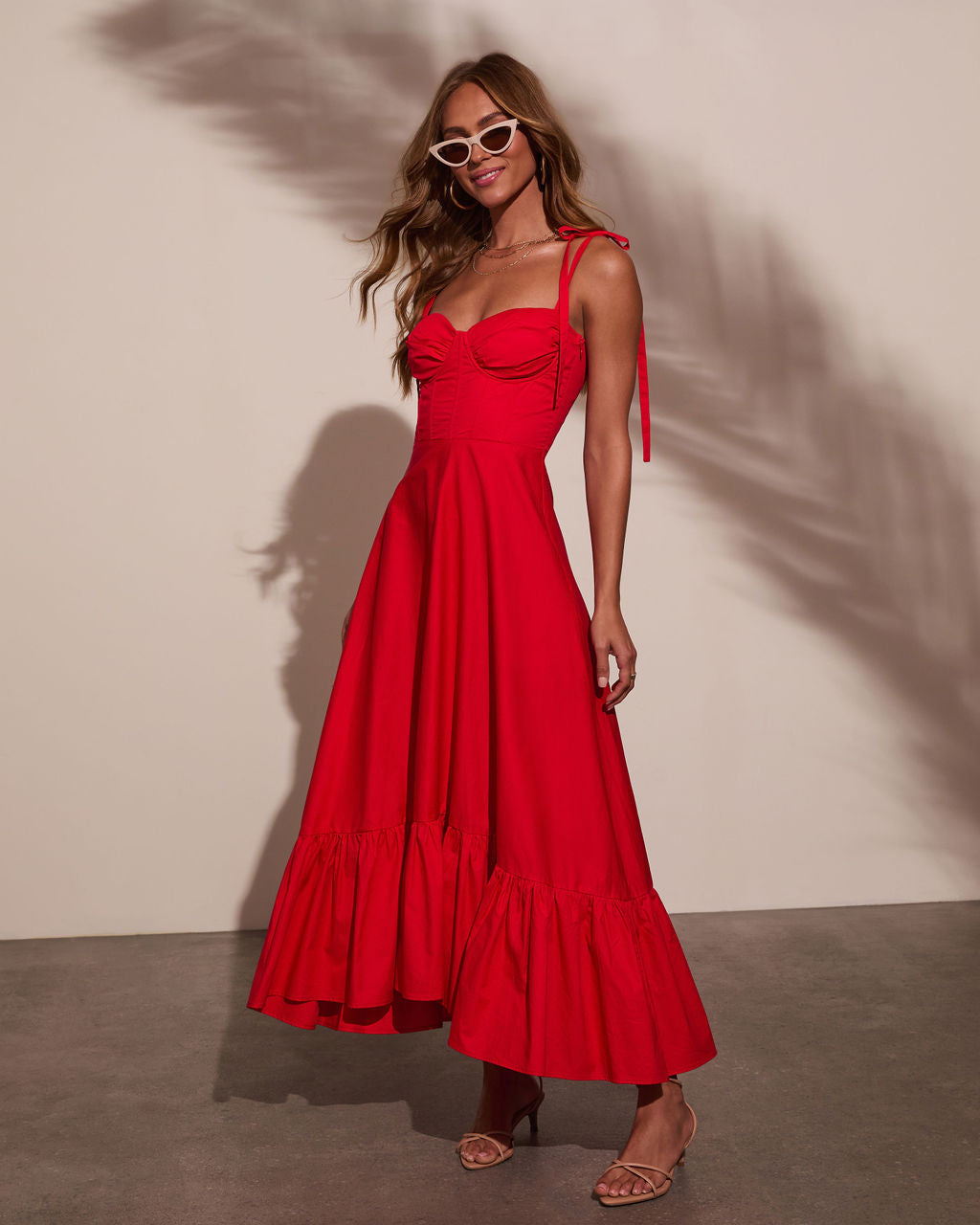 Rosmie Corset Maxi Dress