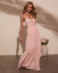 Poppy Ruched Maxi Dress