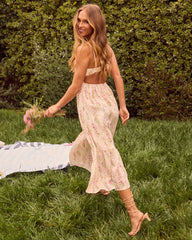 Sweet Love Floral Midi Dress