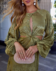 Under My Spell Cutout Maxi Dress