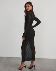 Take Me Dancing Long Sleeve Midi Dress