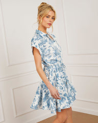 Sunday Best Printed Mini Dress
