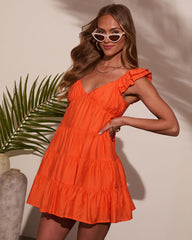 Aila Tiered Mini Dress