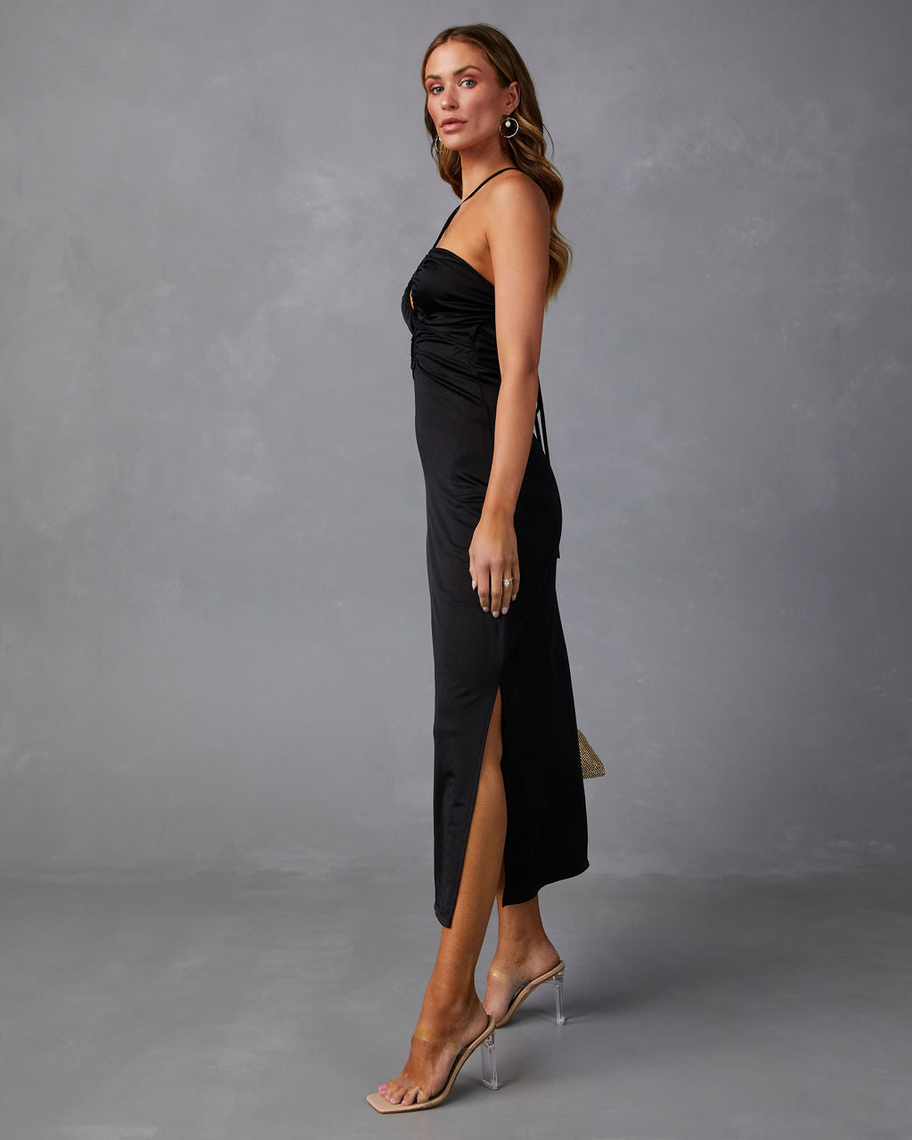 Sweet Amore Cutout Midi Dress
