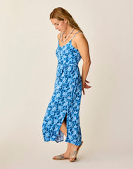 Macy Dress: Navy Floral